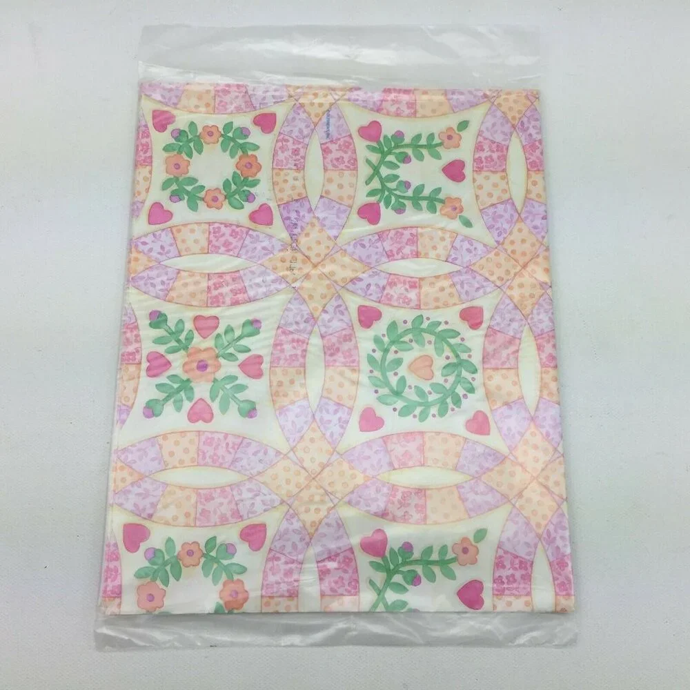 Double Wedding Ring Quilt Printed Gift Wrapping Paper Party Present 24